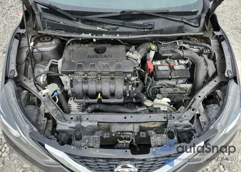 2016 Nissan Sentra S из США, поврежденный, VIN 3N1AB7AP9GY288316